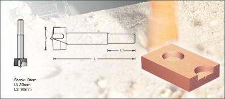 Mèche Forstner au Carbure pour Charnière 30mm