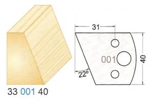 Couteaux 3300140 (2 couteaux)