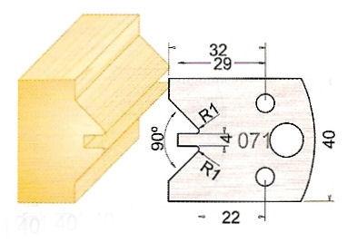 Couteaux 3307140 (2 couteaux)