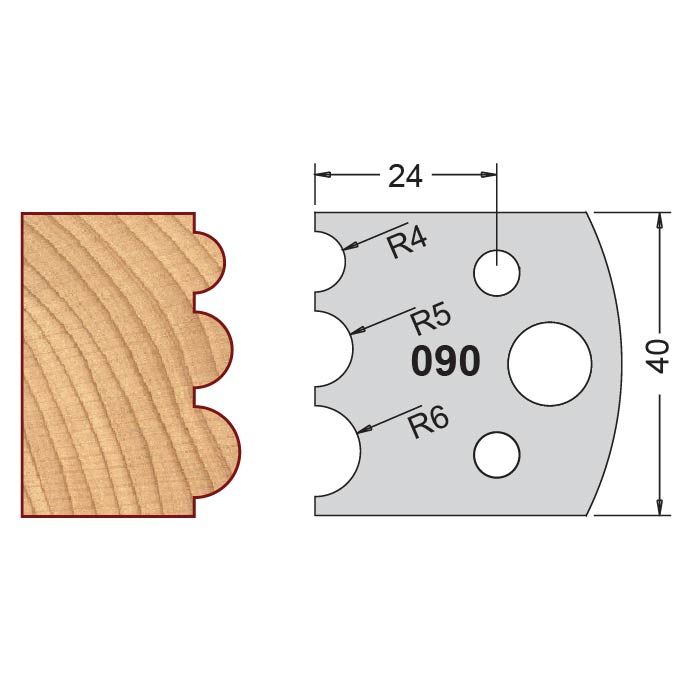 Couteaux 3309040 (2 couteaux)