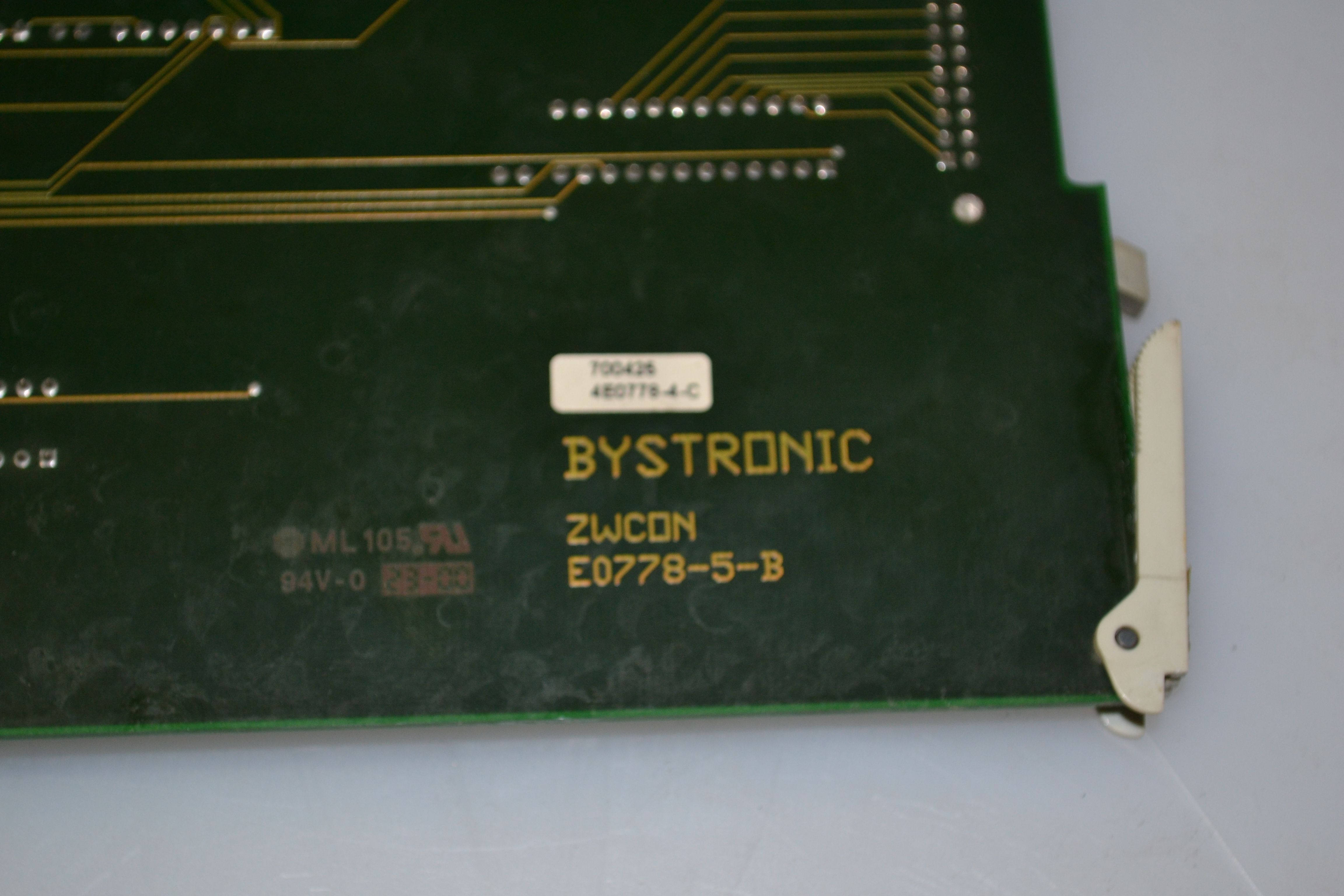 BYSTRONIC ZWCON E0778-5-B