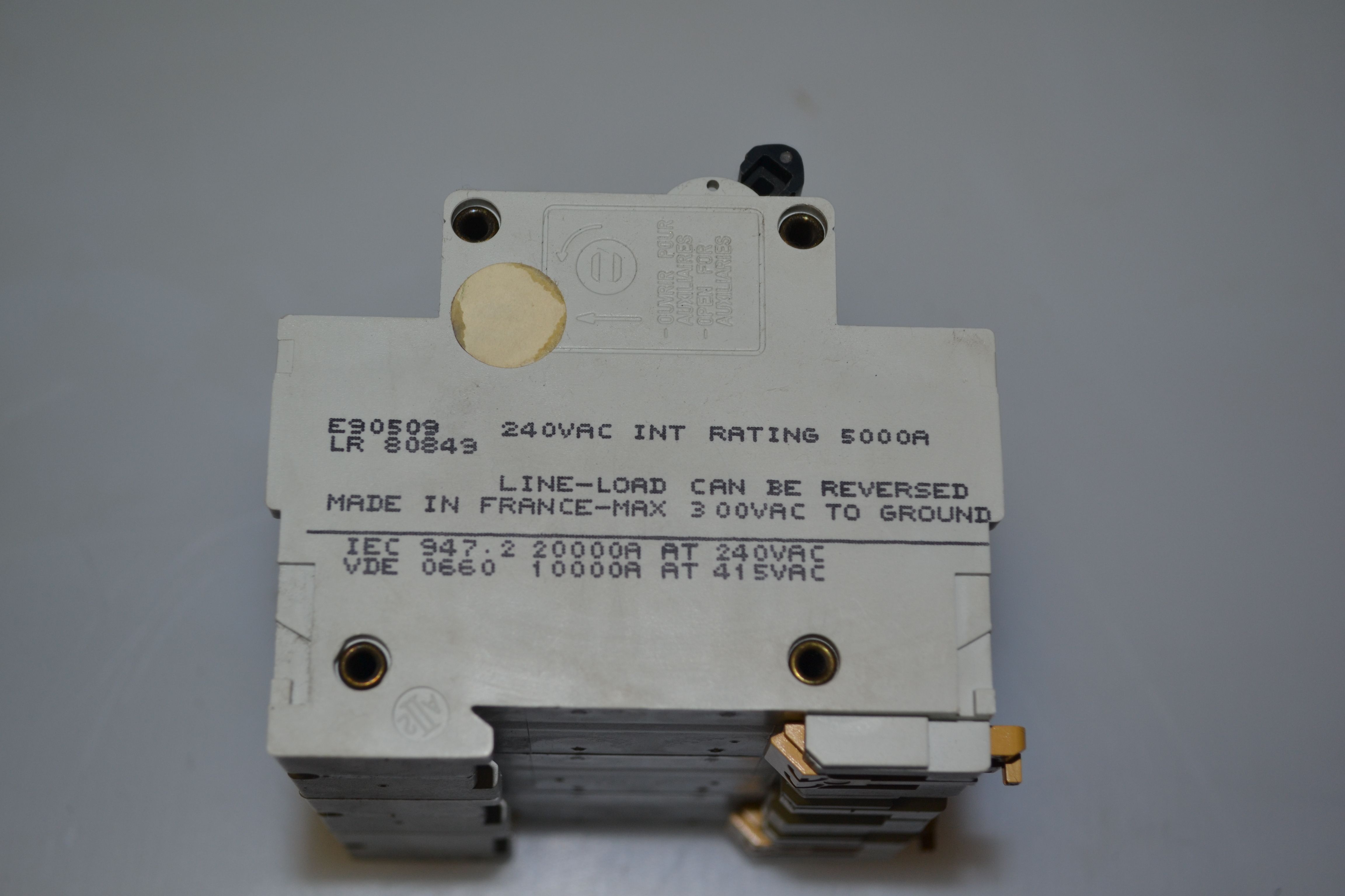 MERLIN GRERIN NC100H 80A-TYPE C 3 POLES