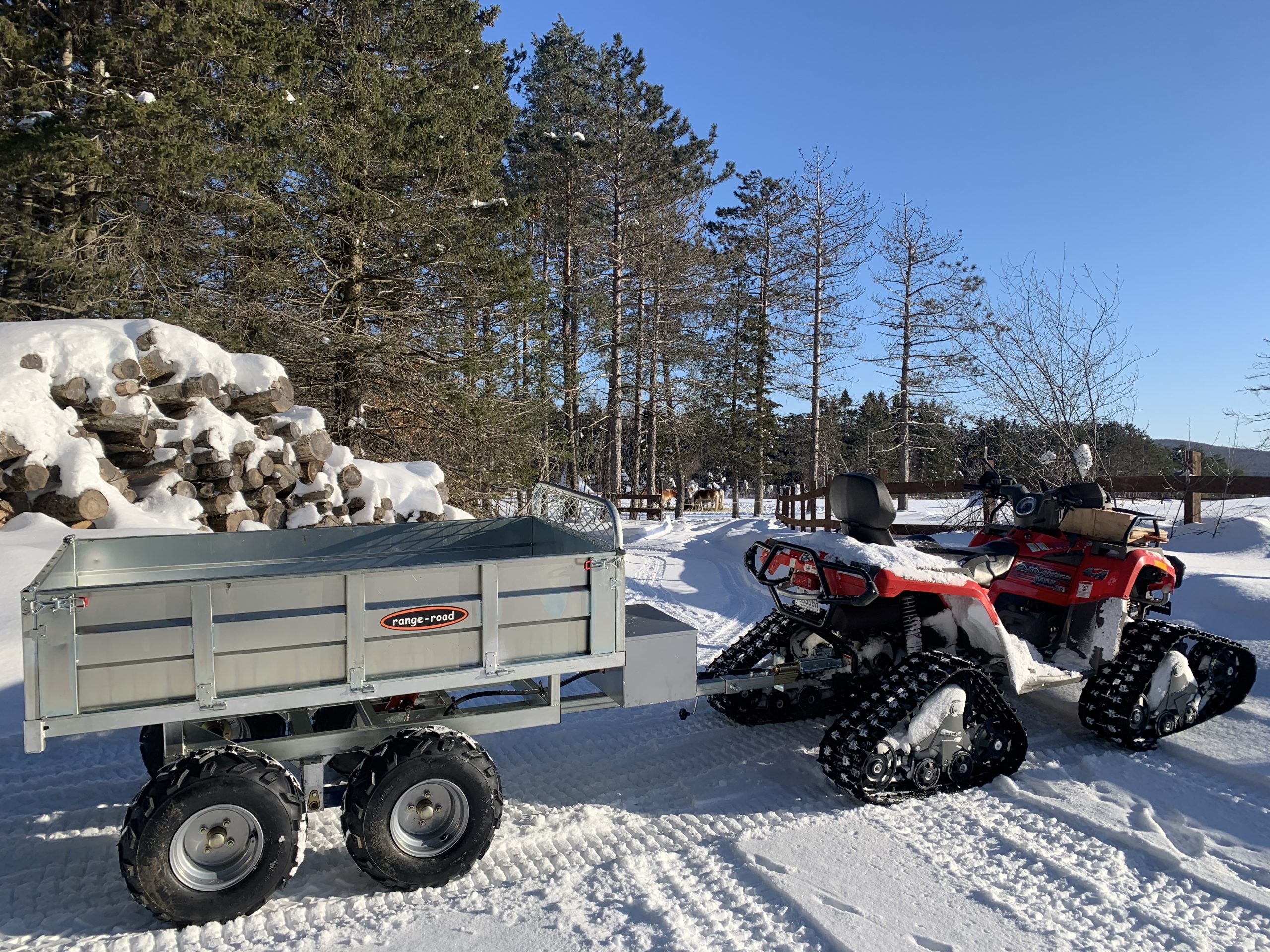 Remorque pour VTT/UTV Range Road