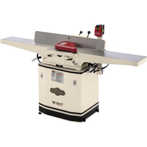 Dégauchisseuse 8'' x 72'' avec  base mobile
